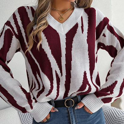 Bequemer Strickpullover Weich und Warm