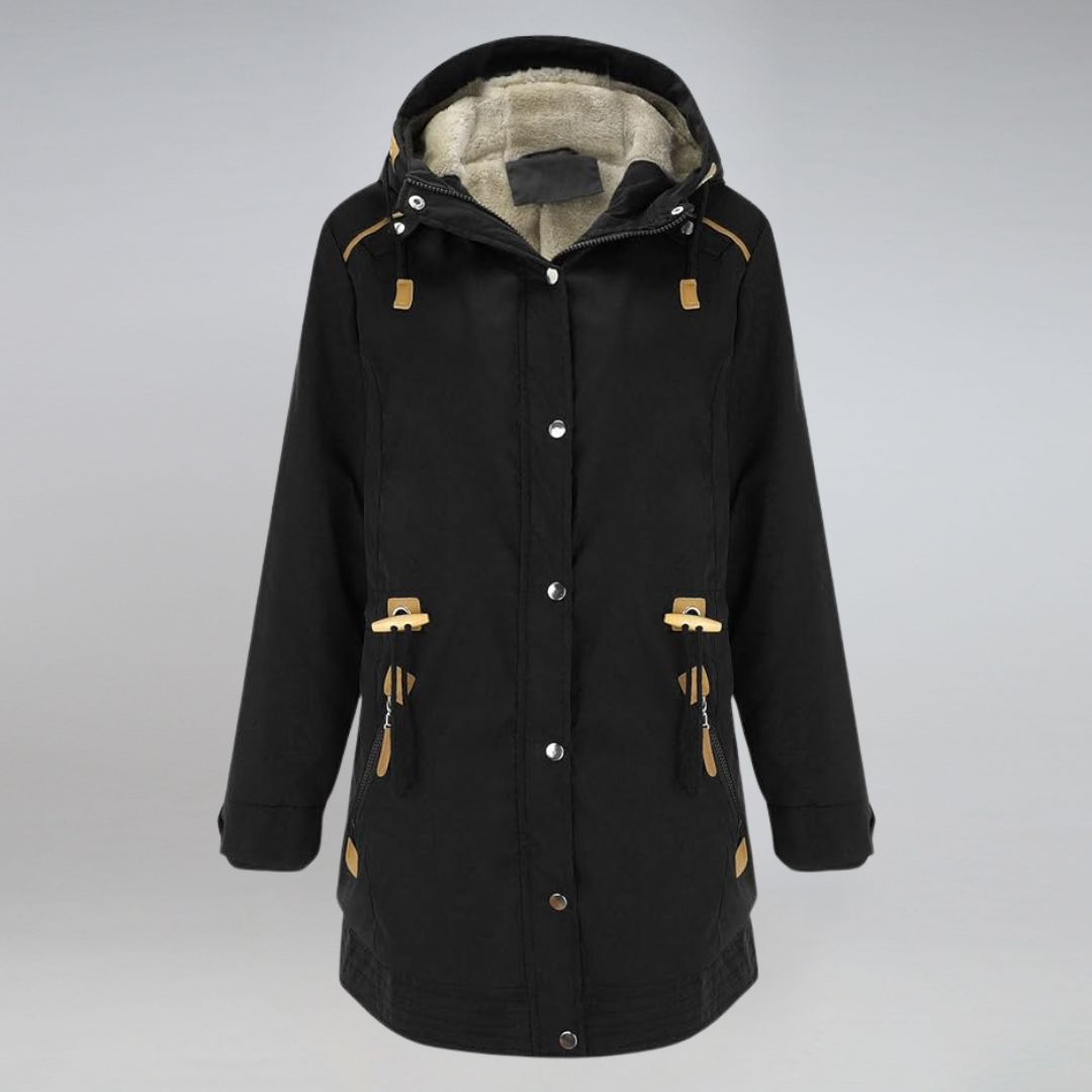 Wetterfeste Damen-Parkajacke Warm & Stylish - IdealeKleiden