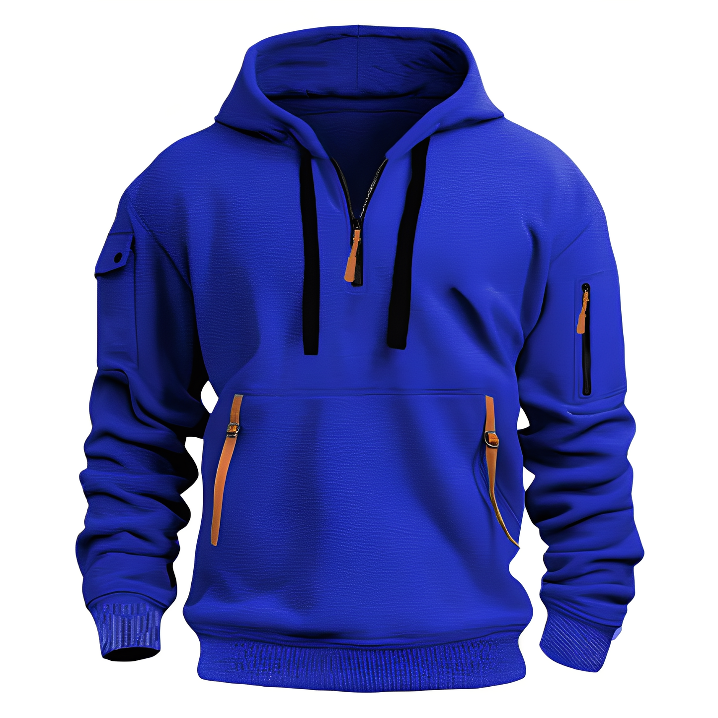 Bequeme Hoodie für Männer mit Halbzip