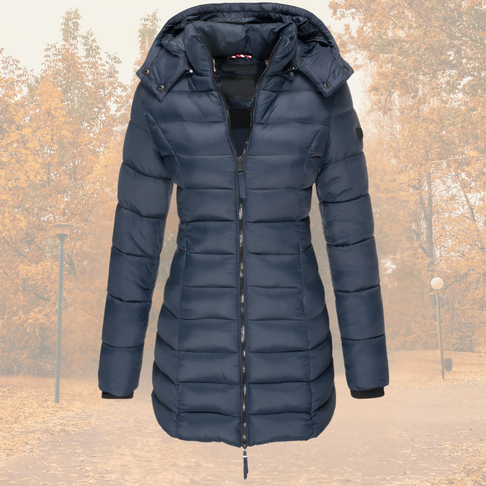 Winterjacke Damen Wattierte Kapuze