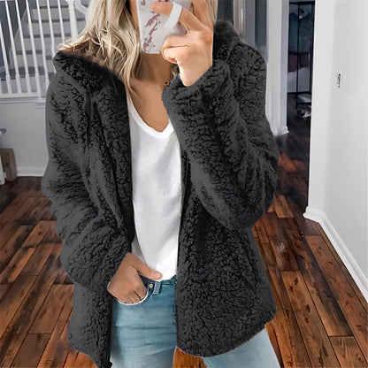 Weiche Fleece-Jacke für Damen