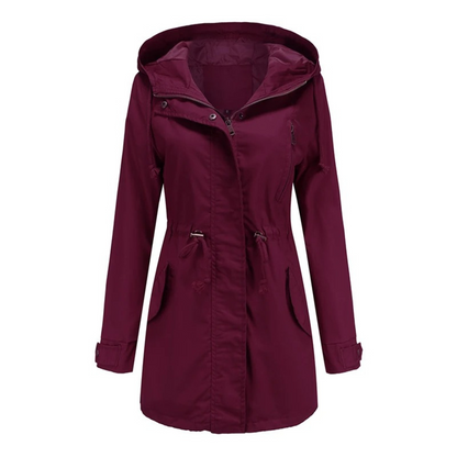 Damen Regenkleid Wasserdicht Praktisch