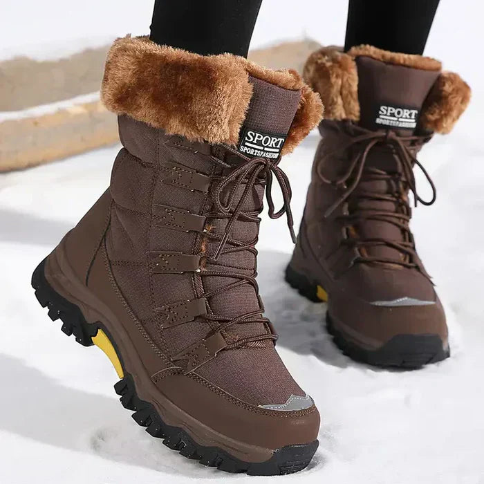 Wasserdichte Damenstiefel Winter Warm