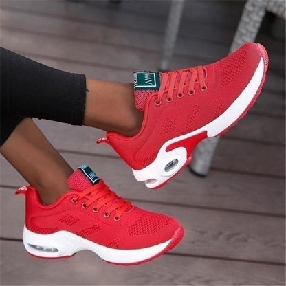 Bequeme Sneaker Atmungsaktiv Mesh Schuhe