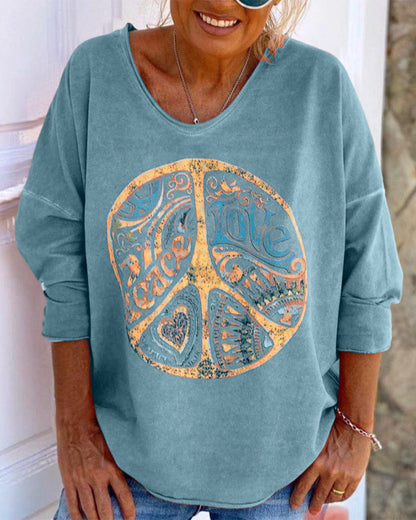 Stylisches Oberteil mit coolem Druck