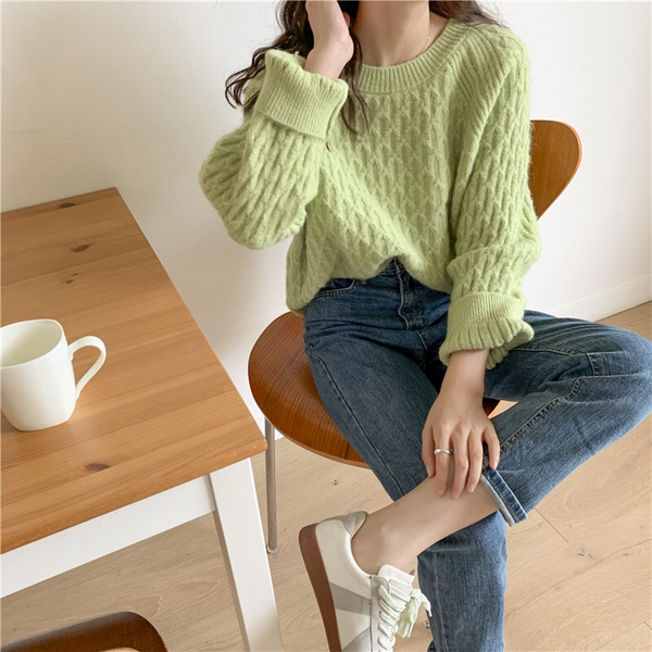 Nora Strickpullover Weich Kuschelig Design