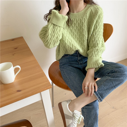 Nora Strickpullover Weich Kuschelig Design