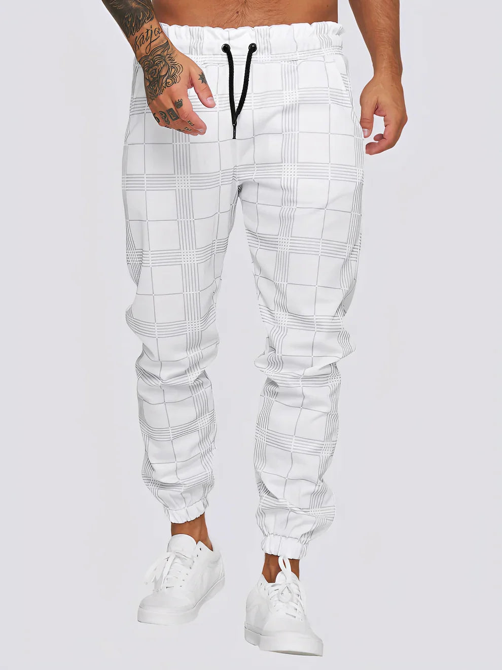 Stilvolle Karohose Herren Modern Slimfit