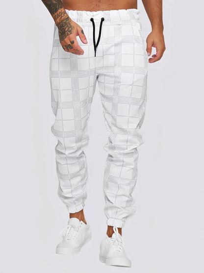 Stilvolle Karohose Herren Modern Slimfit