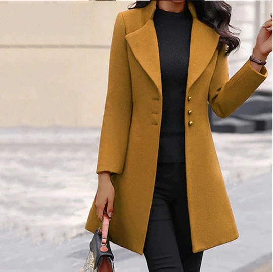 Italienischer Wintermantel Damen Elegant