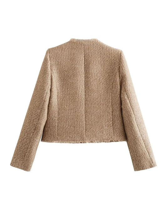 Stylische Freizeitjacke Hochwertig Lässig - IdealeKleiden