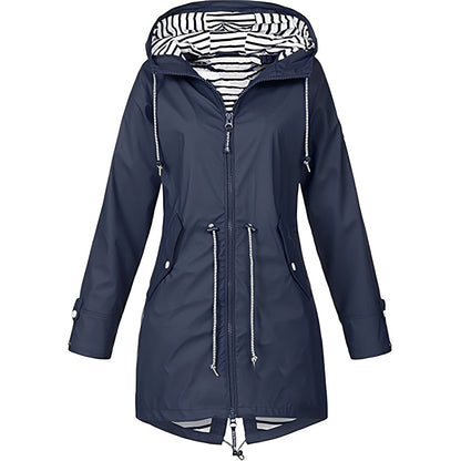 Leichte Damenjacke Kapuzen Outdoor