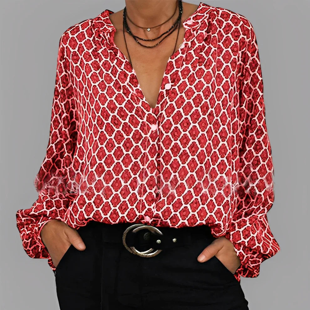 Lässige Damenbluse Casual Style
