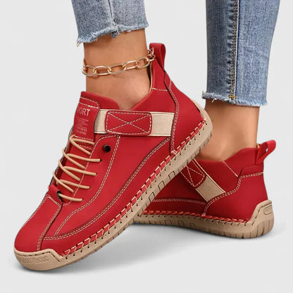 Damen Sneaker Lässig Schnüren