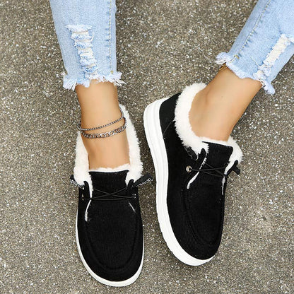 Damen Warm Sneaker Gefüttert