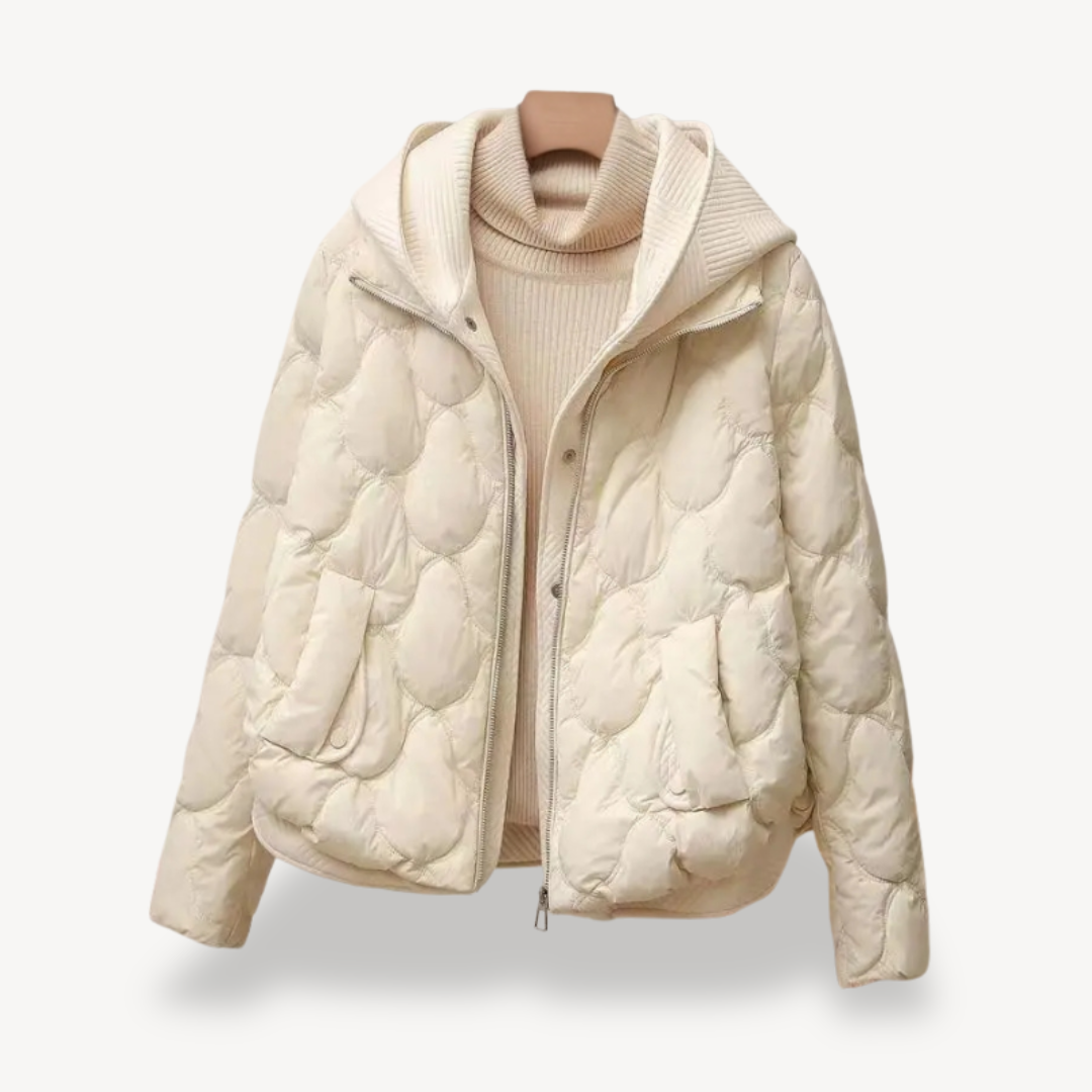 Winterjacke Damen Warm Gesteppt Mit Kapuze