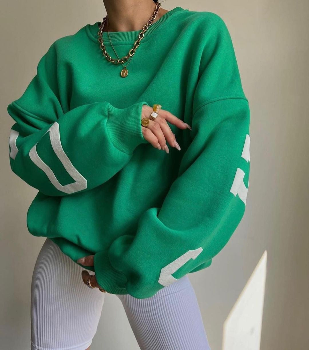Damen Pullover Großzügig Bequem Alltag