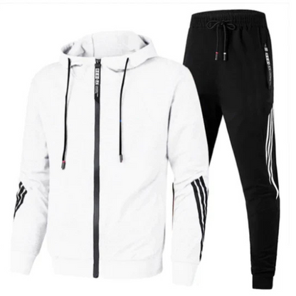 Herren Streetwear Hoodie Set Modern Style