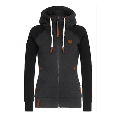 Kapuzenpullover Damen Bequem Kordelzug