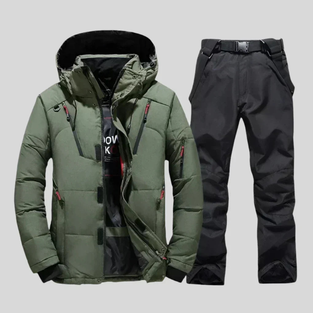 Herren Wintersport Set Warm Isoliert