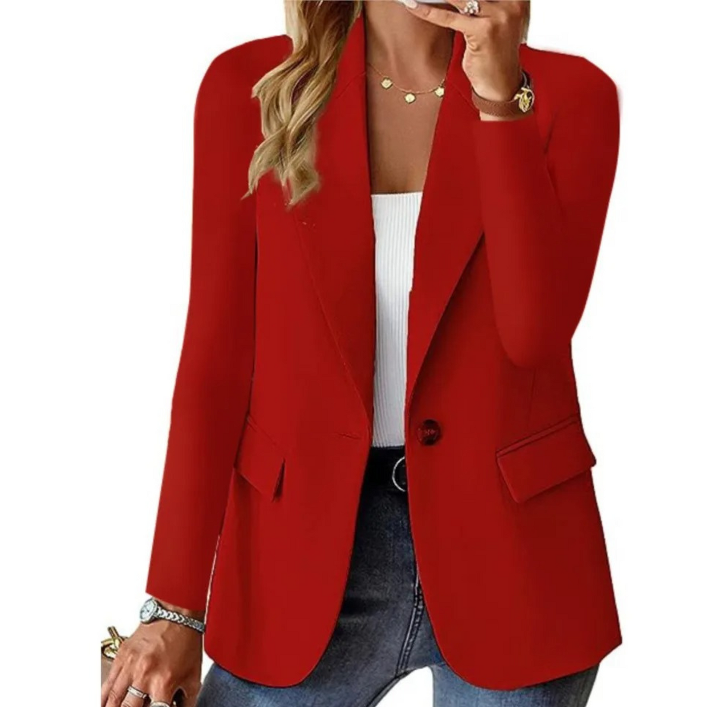 Herbst Blazer Elegant Lässig