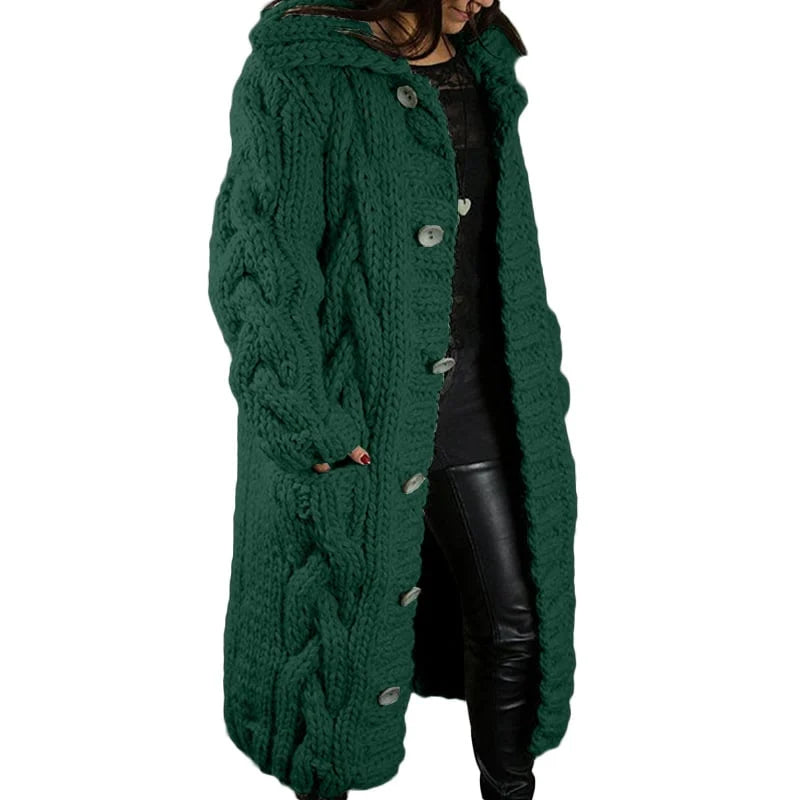 Modische Strickjacke Damen Warm