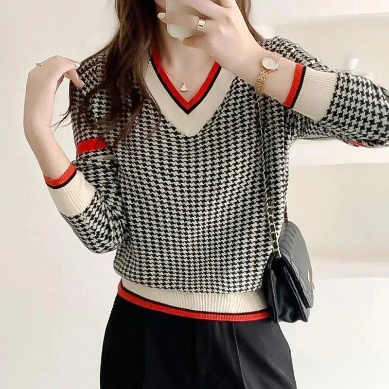 Damen Pullover Weich und Warm