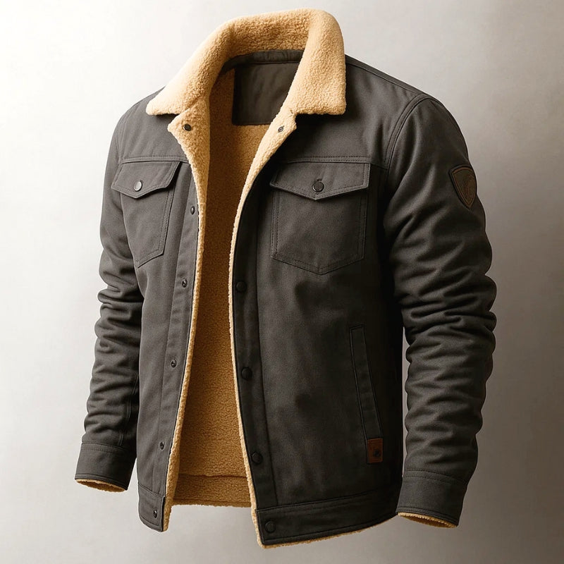 Warmgefütterte Sherpa Jacke Damen