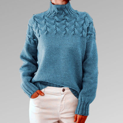 Elegante Damenkleidung Mit Stehkragen Warm