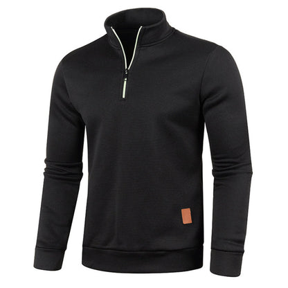 Weicher Strickpullover Damen Pullover mit Polo Kragen - IdealeKleiden