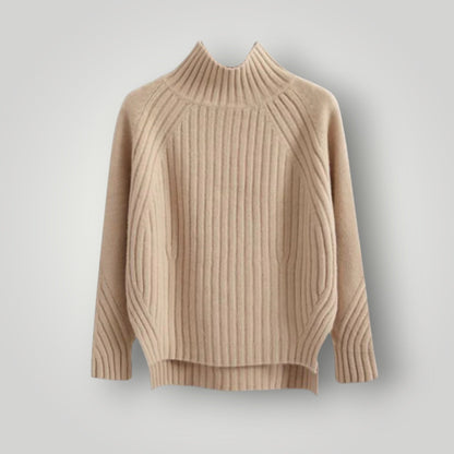 Damen Strickpullover Elegant Bequem