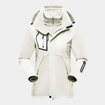 Damen Winterjacke Warm Kapuze