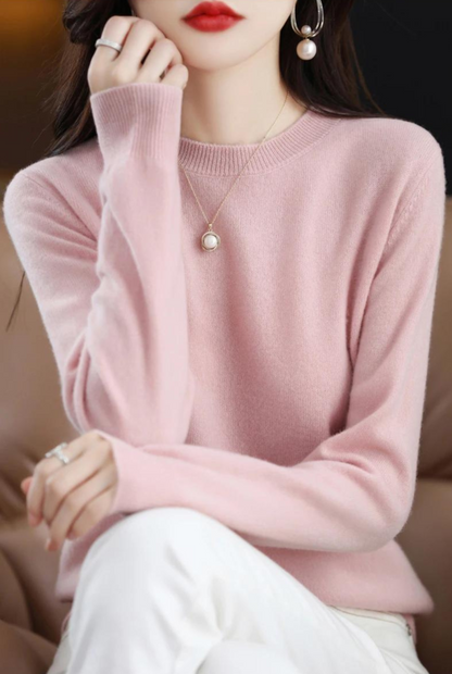 Weicher Langarm-Pullover Modern Stil