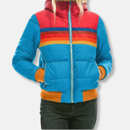 Stylische Pufferjacke Slim Fit Steppung