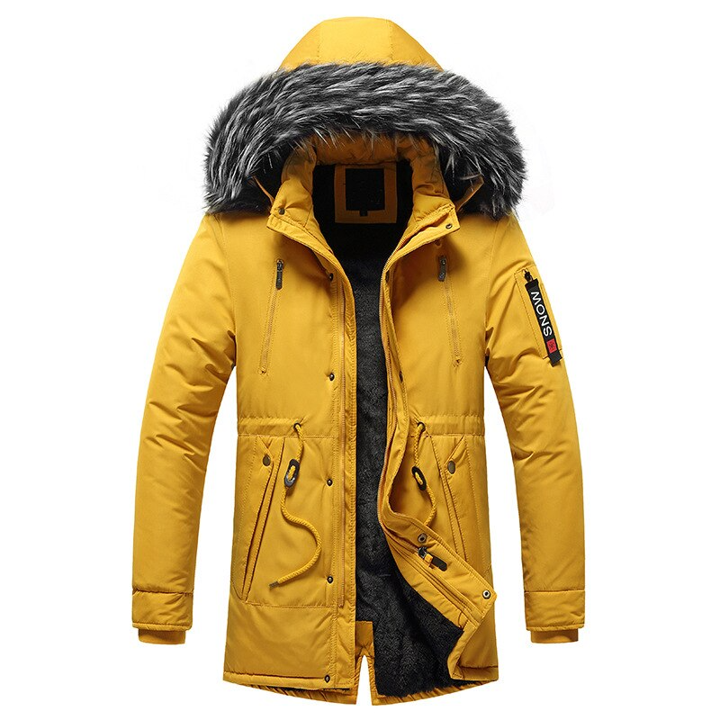 Herren Parka Warm Isoliert
