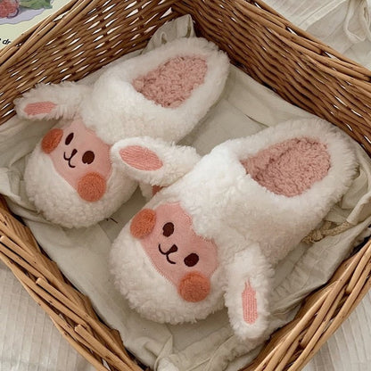 Bequeme Damen Hausschuhe mit Tierdesign