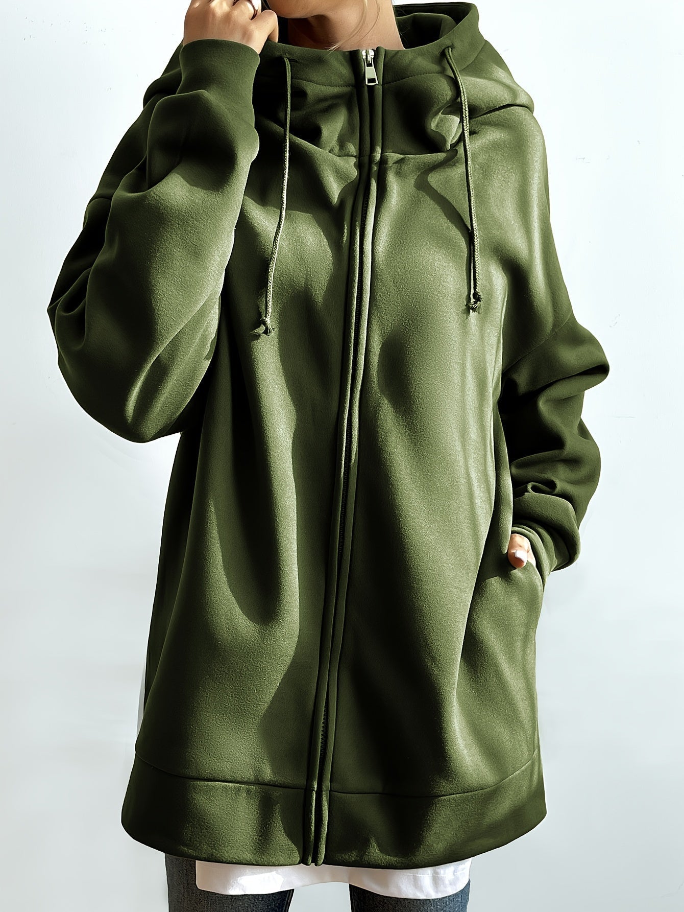 Sportliche Kapuzenjacke Bequem