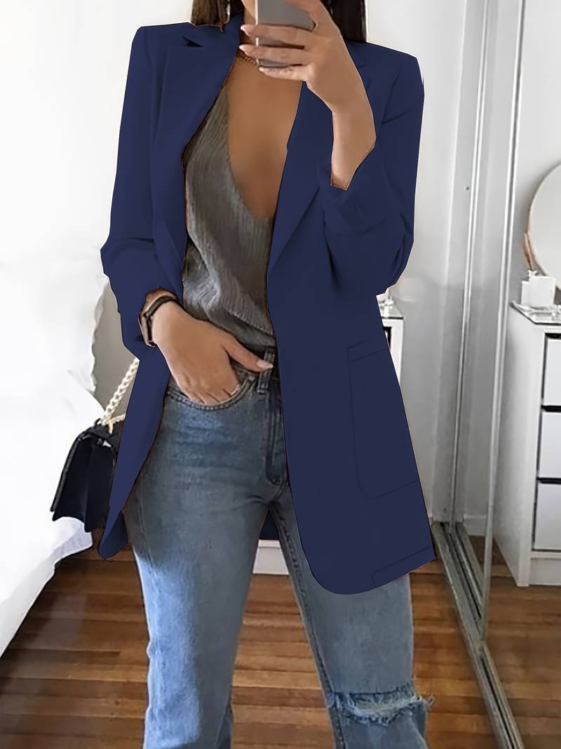 Eleganter Damenblazer Langarm Stil