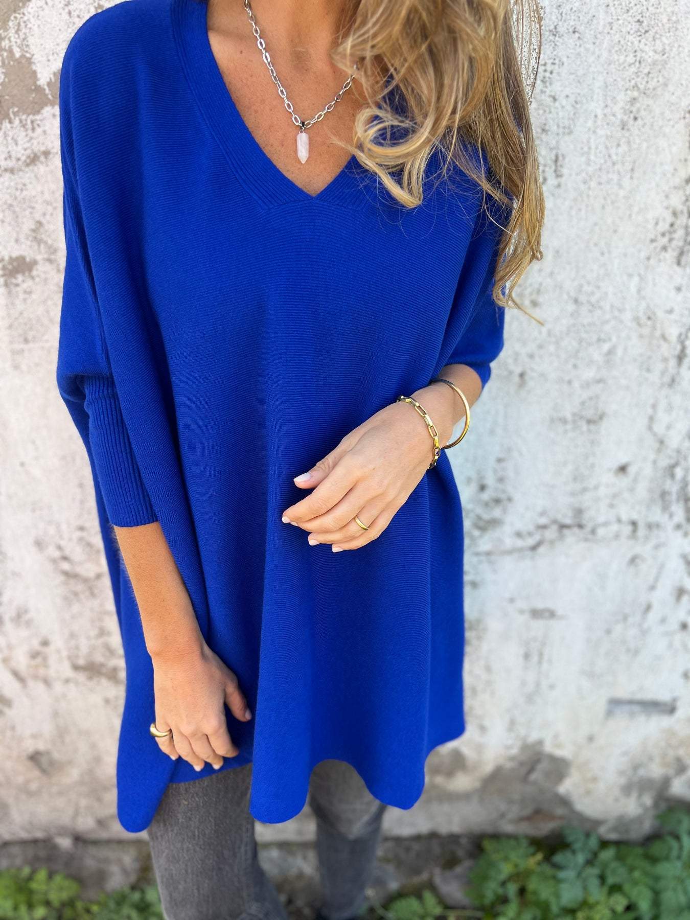 Eleganter Cashmere Pullover Luxus Qualität