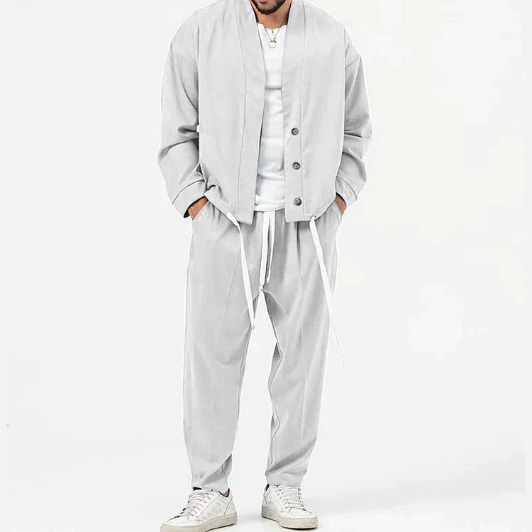 Herren Anzug Set Blazer Hose Elegant