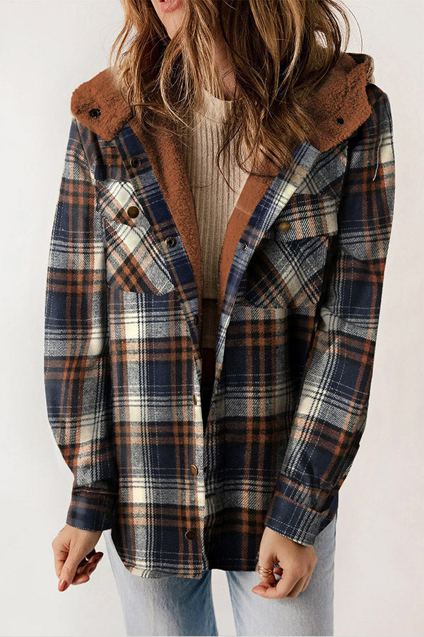 Weiche Sherpa Jacke Damen Kapuzenjacke - IdealeKleiden