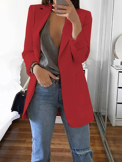 Eleganter Damenblazer Langarm Stil