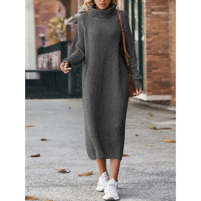 Weiches Damenstrickkleid Komfortabel