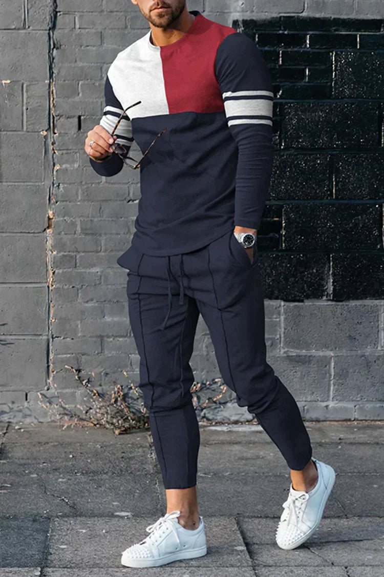 TOMMY - Italienisches Sportanzug Set Herren - IdealeKleiden