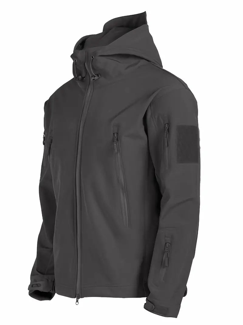 Herren Windjacke Fleece Gefüttert Warm