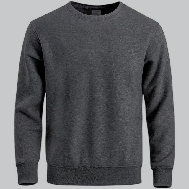 Bequemes Sweatshirt Rundhals Männer
