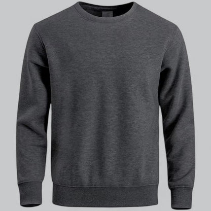 Bequemes Sweatshirt Rundhals Männer