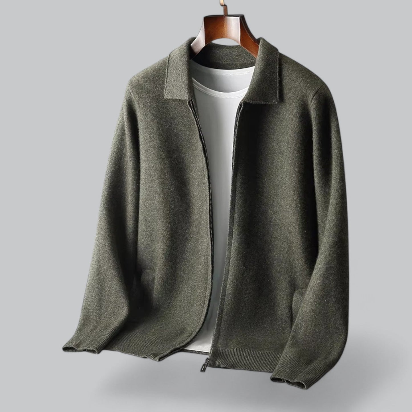 Praktische Herrenjacke mit Reißverschluss