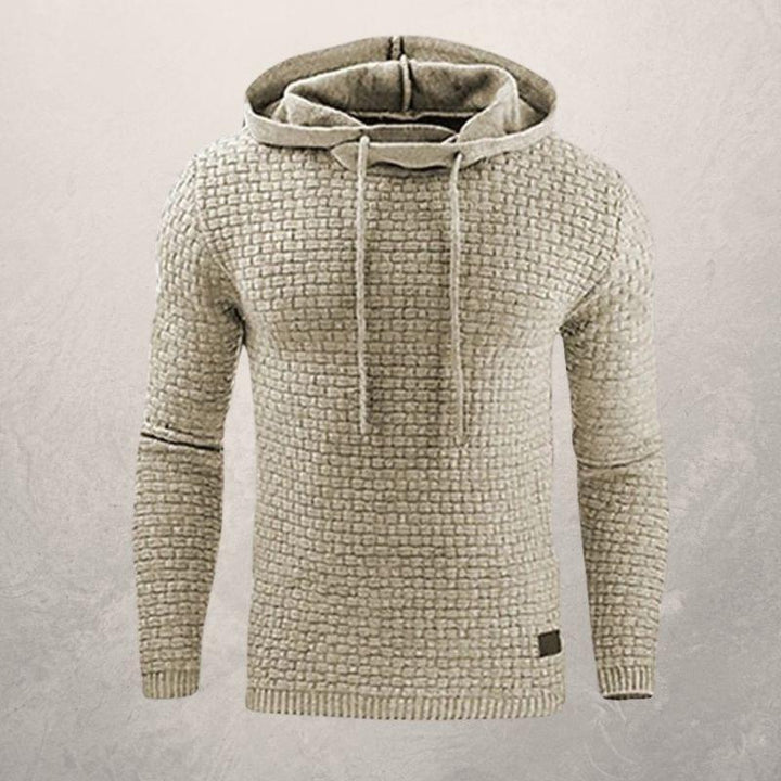 Kapuzenpullover Damen Slim Fit Weich Karomuster Lange Ärmel