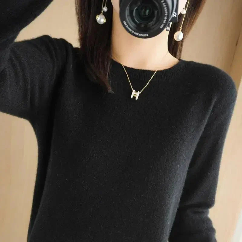 Weicher Damen Pullover Modern Style